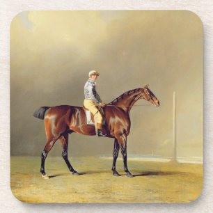Diamond, with Dennis Fitzpatrick Up, 1799 (oil on Coaster