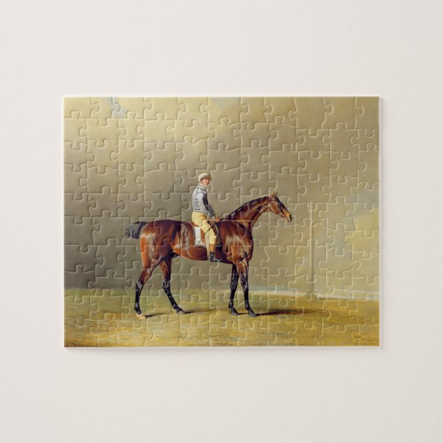 Diamond, with Dennis Fitzpatrick Up, 1799 (oil on Jigsaw Puzzle (Horizontal)