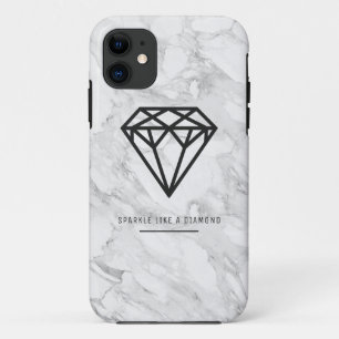 Diamond with Marble Case-Mate iPhone Case