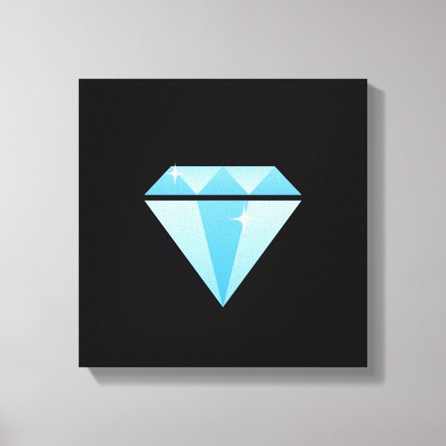 Diamond Wrapped Canvas (Front)