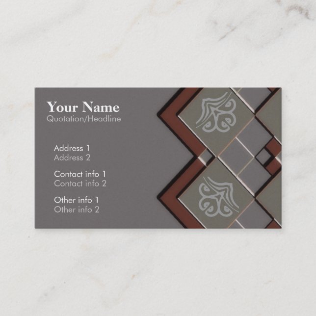 Diamondia Business Card (Front)