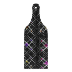 Diamonds and Crosses Chopping Board