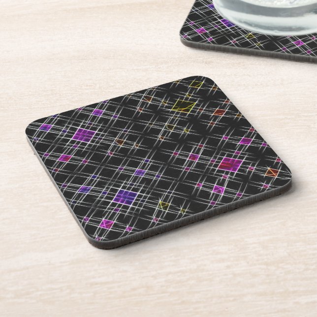 Diamonds and Crosses Coaster (Left Side)