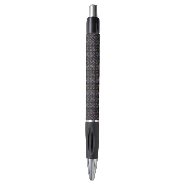 Diamonds and Crosses Pen (Front Vertical)