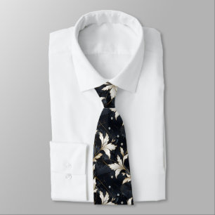 Diamonds and Flowers Tie