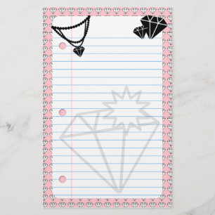 diamonds are forever stationery