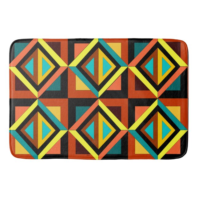 Diamonds Bath Mat (Front)