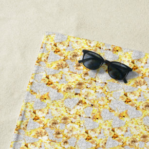 Diamonds beach towel