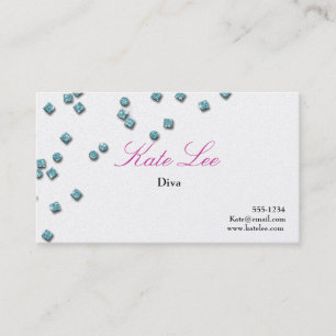 Diamonds business card