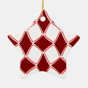 Diamonds Ceramic Tree Decoration