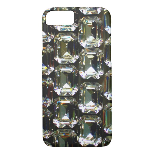 Diamonds, elegant vintage gemstones  Case-Mate iPhone case (Back)