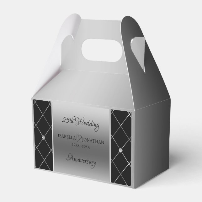 Diamonds Favour Box (Front Side)