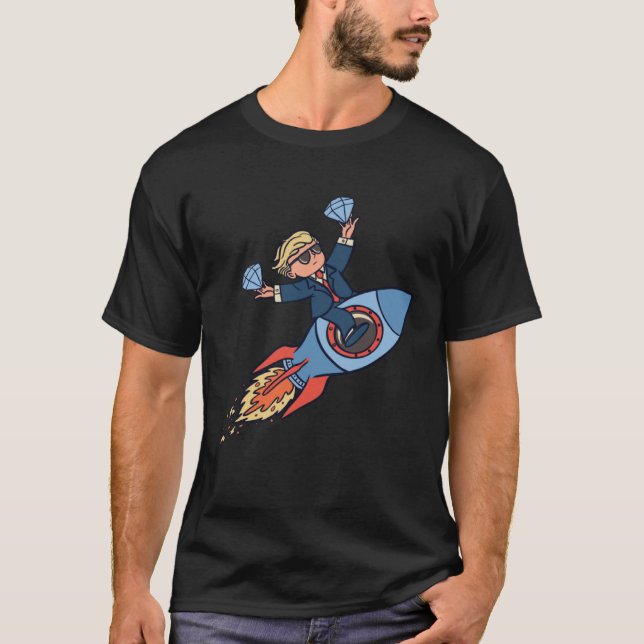 Diamonds flying space shuttle Pullover Hoodie (Front)
