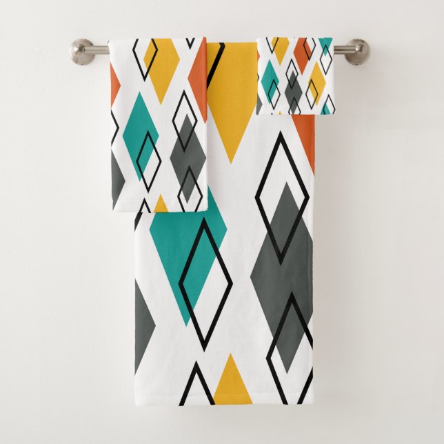 Diamonds Forever Bath Towel Set (Insitu)