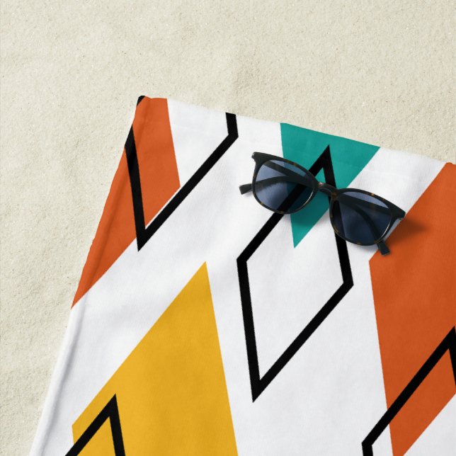 Diamonds Forever Beach Towel (In Situ)