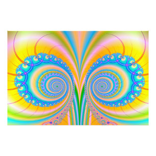 Diamonds Fractal by Shirley Taylor Photo Print