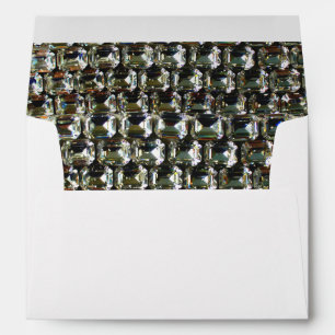 Diamonds gemstones rhinestones envelope