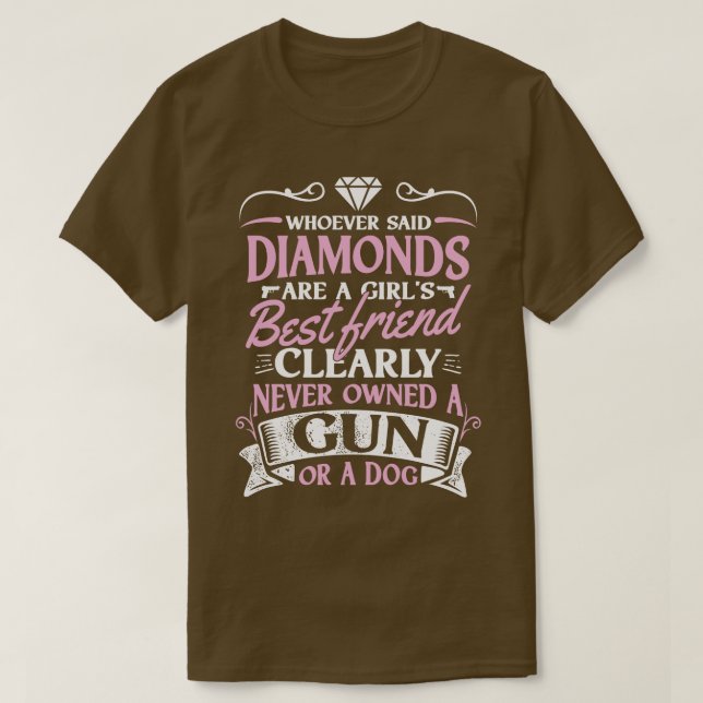 Diamonds girls T-Shirt (Design Front)