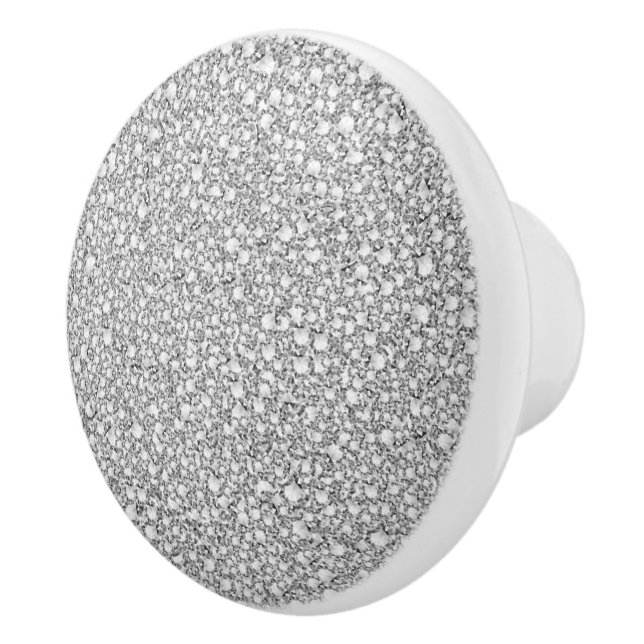 Diamonds Glitter Ceramic Knob (Right)