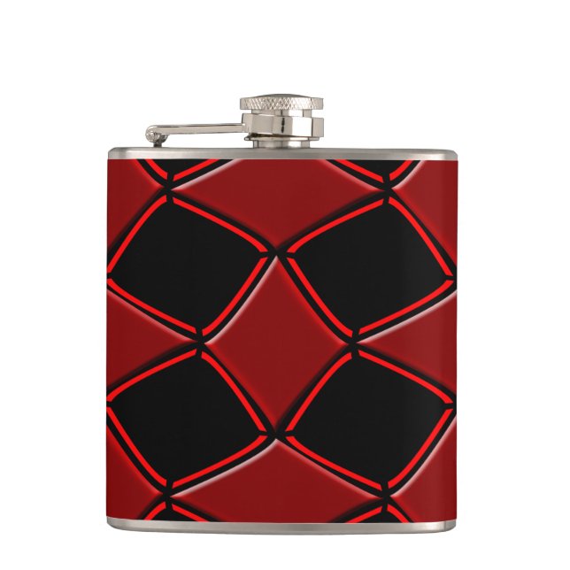 Diamonds Hip Flask (Front)