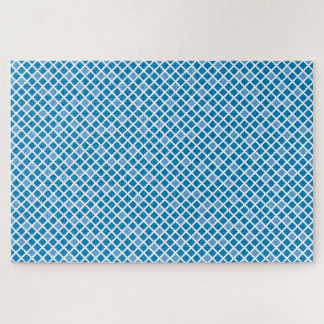 ‘Diamonds’ | Ibiza Blue & Little Boy Blue | Jigsaw Puzzle