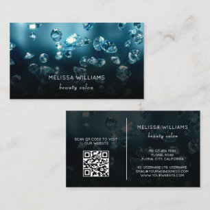 Diamonds Jeweler Jewelry Store Business Card