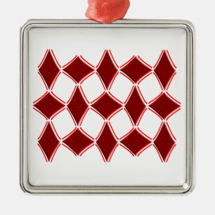Diamonds Metal Tree Decoration