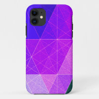 Diamonds Multicolored Blue Purple Pink Geometric