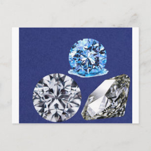 diamonds postcard