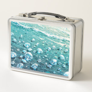Diamonds sea metal lunch box