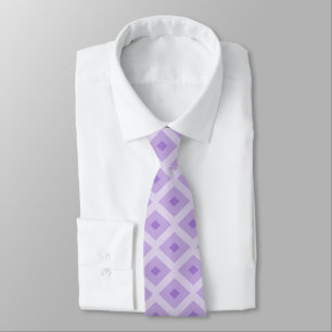 Diamonds Soft Purple Tie
