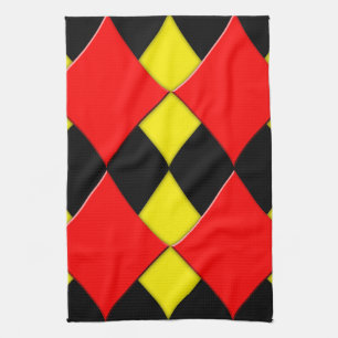 Diamonds Tea Towel