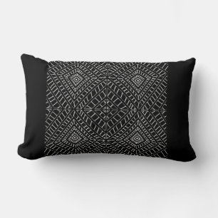 Diamonds Tribal Lumbar Pillow