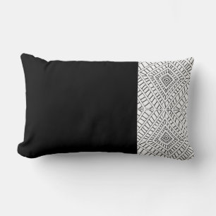 Diamonds Tribal Lumbar Pillow