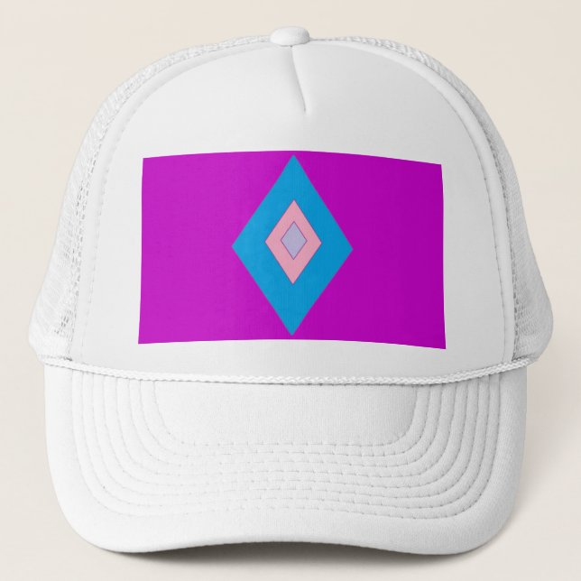 Diamonds Trucker Hat (Front)