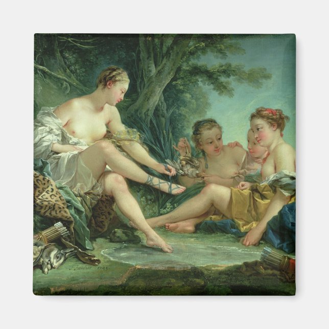 Diana after the Hunt, 1745 Magnet (Front)