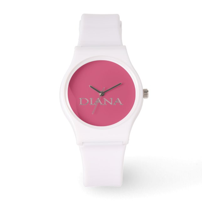 Diana Custom Name Watch (Front)
