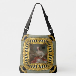 Diana Fine Art Girly Personalised Monogram Crossbody Bag