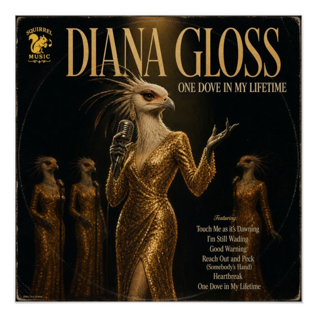 Diana Gloss Album: a Parody Poster (Front)
