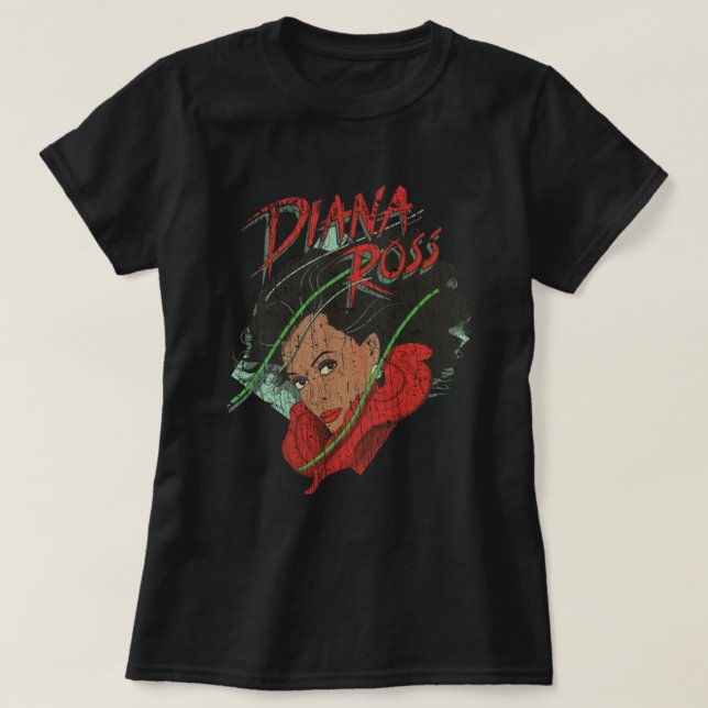 Diana Ross 1981 T-Shirt (Design Front)
