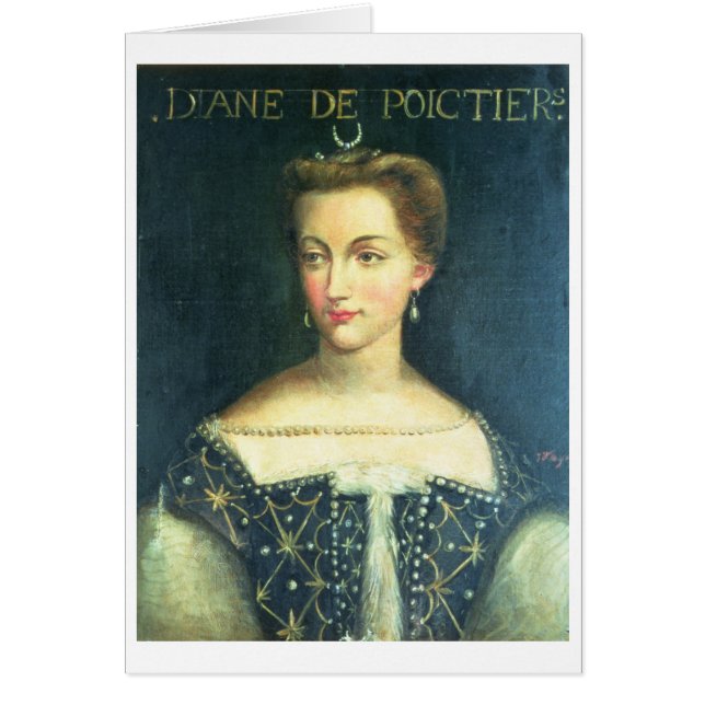 Diane de Poitiers (oil on canvas) (Front)