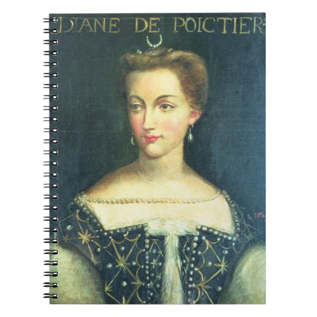 Diane de Poitiers (oil on canvas) Notebook (Front)
