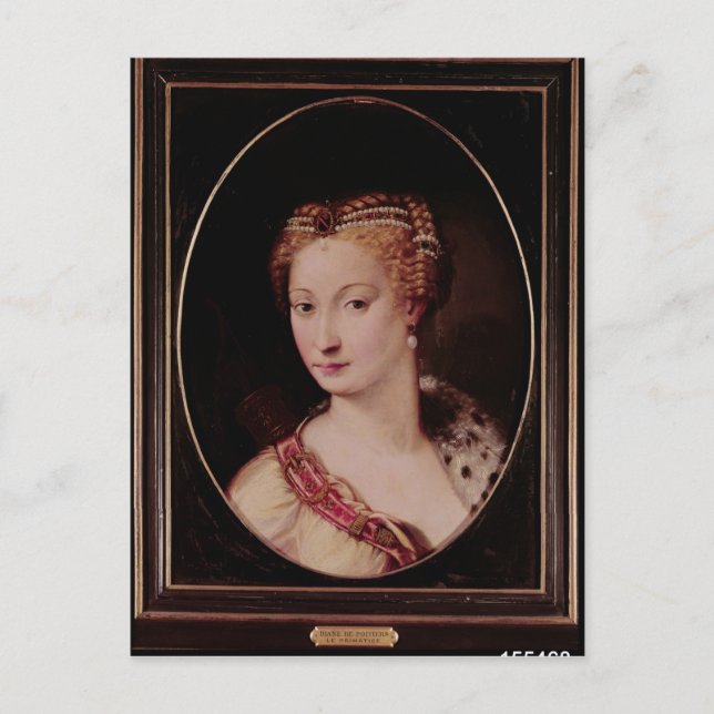 Diane de Poitiers Postcard (Front)
