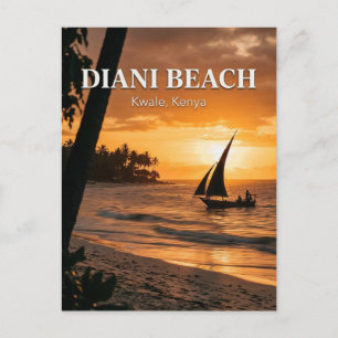 Diani Beach, Ukunda, Kwale County Postcard