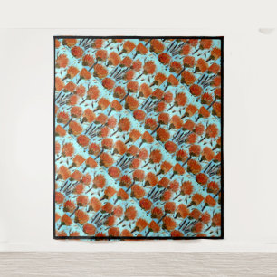 Dianthus caryophyllus tapestry