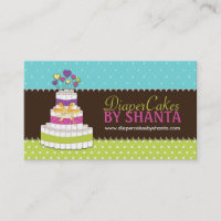 Diaper Cake Business Cards