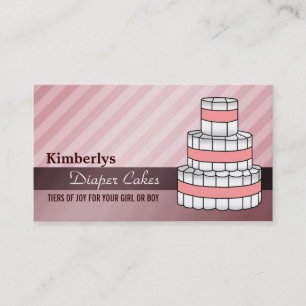 Diaper Cake Business Cards