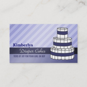 Diaper Cakes Business Cards