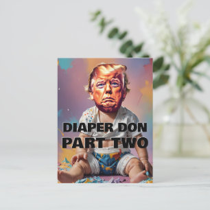 Diaper Don Part Two Postcard