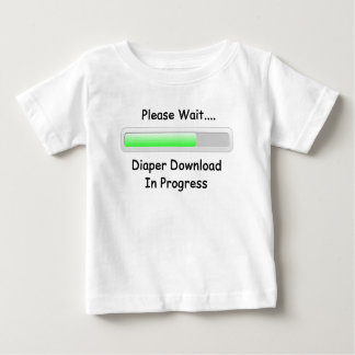 Diaper Download Baby T-Shirt